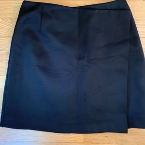 H&M Black Wrap Skirt